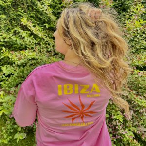T-shirt rose "IBIZA"