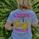 T-shirt blanc "Lemon"