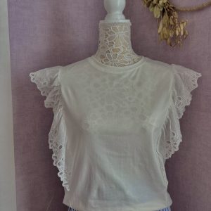 T-shirt blanc "Ivana"