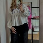 Blouse brodée "Garance"