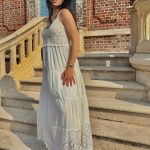Robe brodée "Carla"