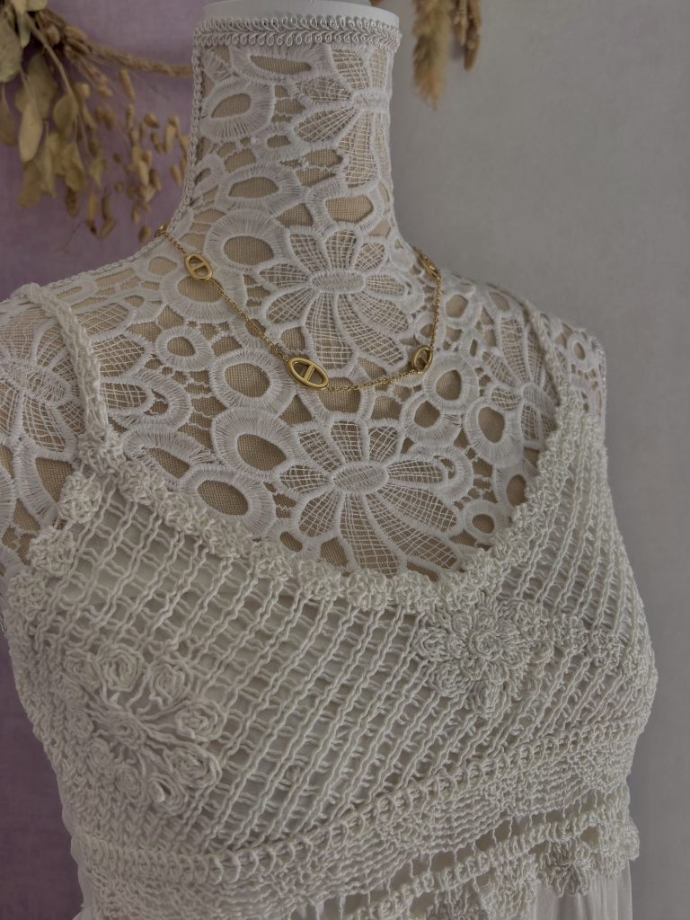 Robe blanche "Carla"