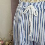 Pantalon rayé bleu "Lewis"