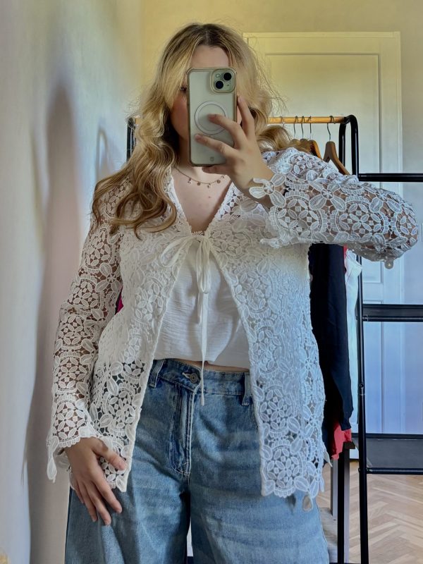 Gilet brodé "Danaé"