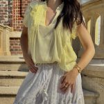 Blouse à volants "Léa"