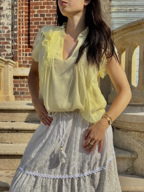 Blouse à volants "Léa"