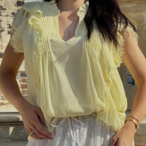 Blouse à volants "Léa"