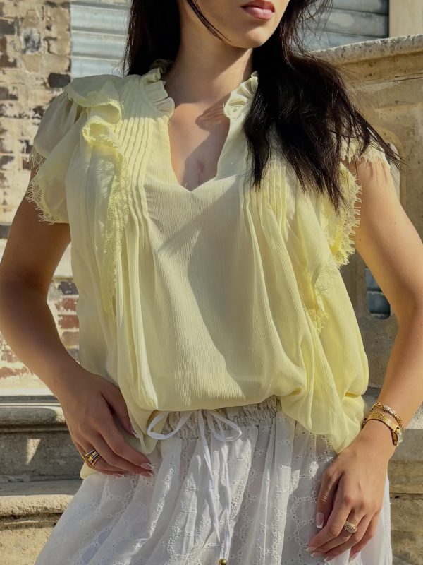 Blouse à volants "Léa"