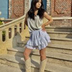 jupe short "Luna"