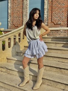 jupe short "Luna"